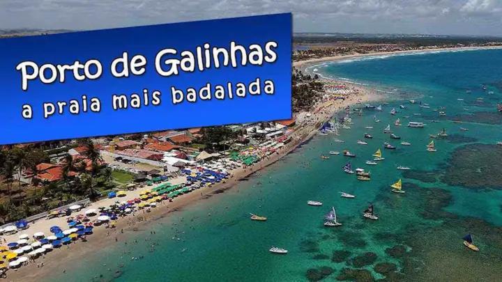Pôrto das GalinhasMaravilha De Porto公寓 外观 照片